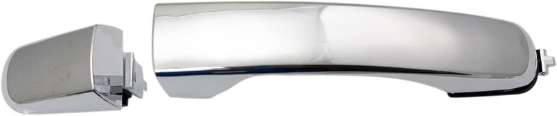 TRQ Exterior Outside Door Handle Chrome Passenger Front or Rear for 2010-2017 Equinox Terrain / 2007-2010 Outlook / 2007-2016 Acadia / 2009-2012 Malibu - Image 1